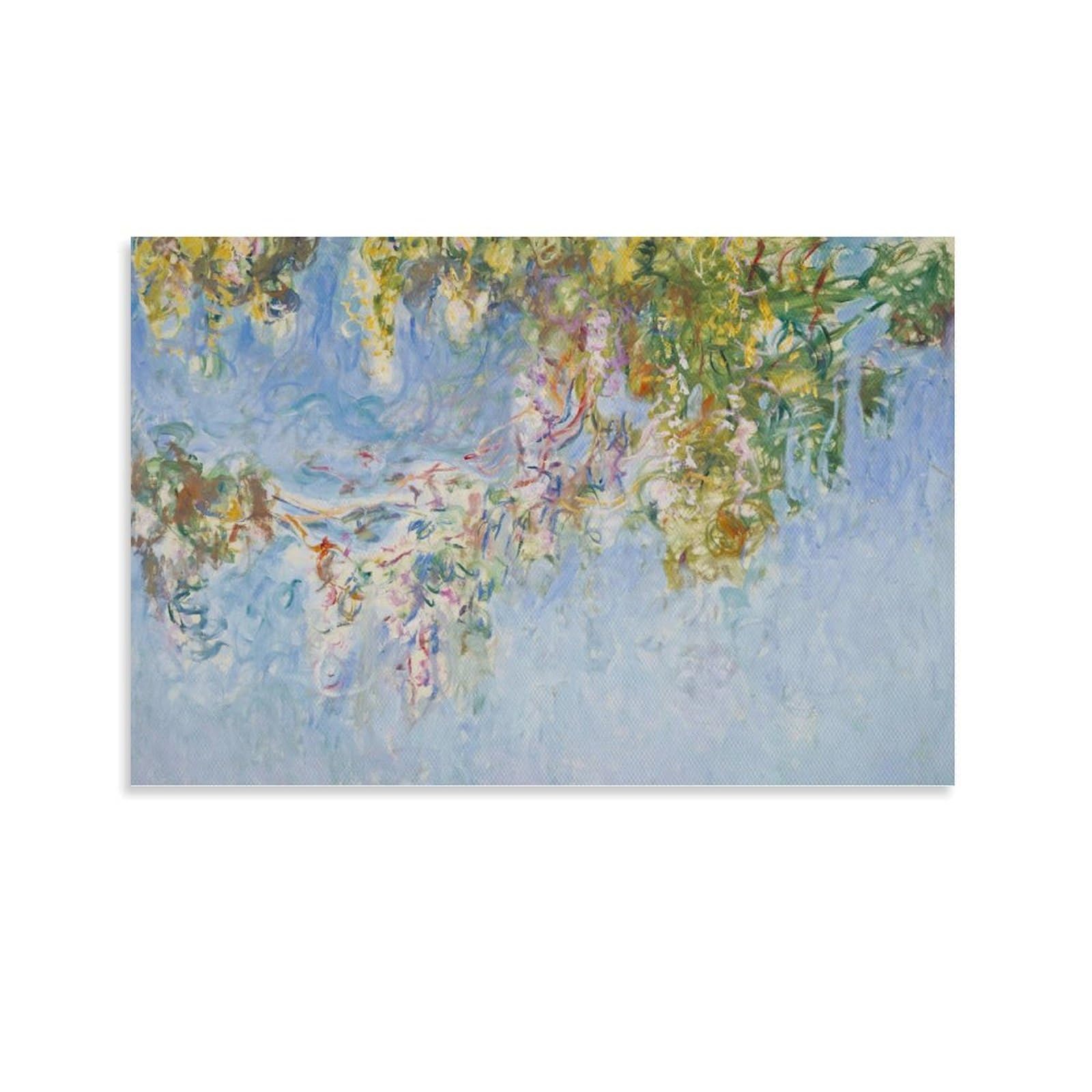 Amazon.co.jp: クロード・モネ『藤の花 1919』ウォールアート